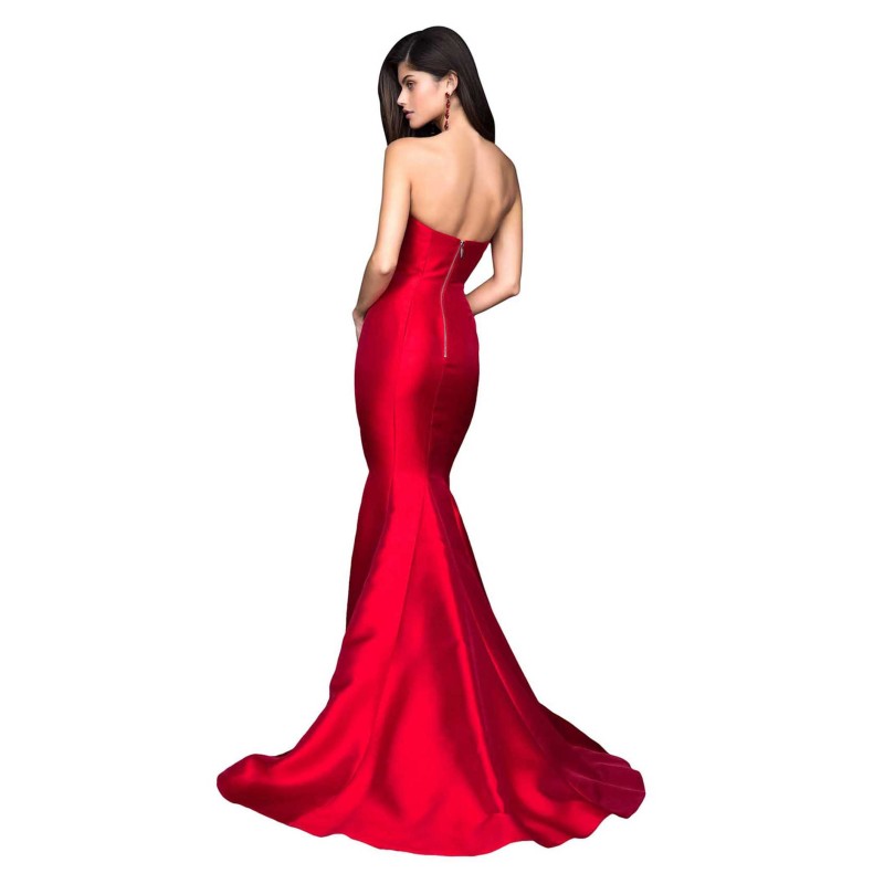 Strapless Mikado Prom Dress 51671