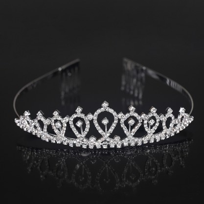 Headpiece/Crowns & Fenduchs Elegant Ladies With Rhinestone (Sold in single piece)