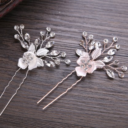 Hairpins/Headpiece Glamourous (Sold in single piece)