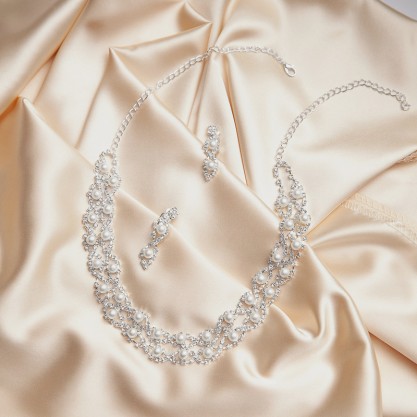 Gorgeous Alloy With Irregular Pearl Jewelry Sets