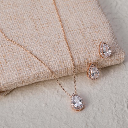 Ladies' Unique Alloy With Irregular Cubic Zirconia Jewelry Sets