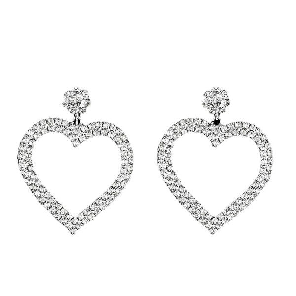 Ladies'/Couples' Elegant/Fashionable/Classic Alloy With Irregular Rhinestone Earrings