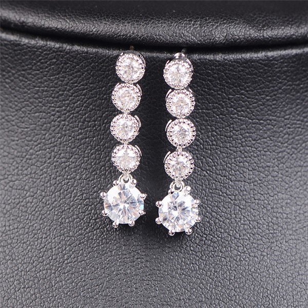 Ladies'/Couples' Elegant/Fashionable/Classic Alloy With Irregular Cubic Zirconia Jewelry Sets