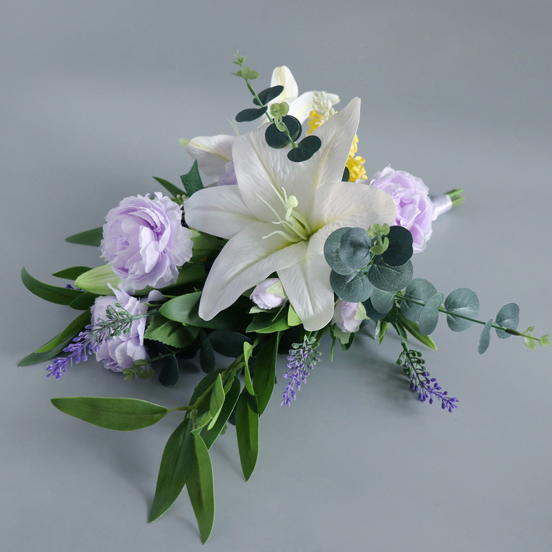 Elegant/Fascinating/Blooming Free-Form Silk Flower Bridal Bouquets - Bridal Bouquets