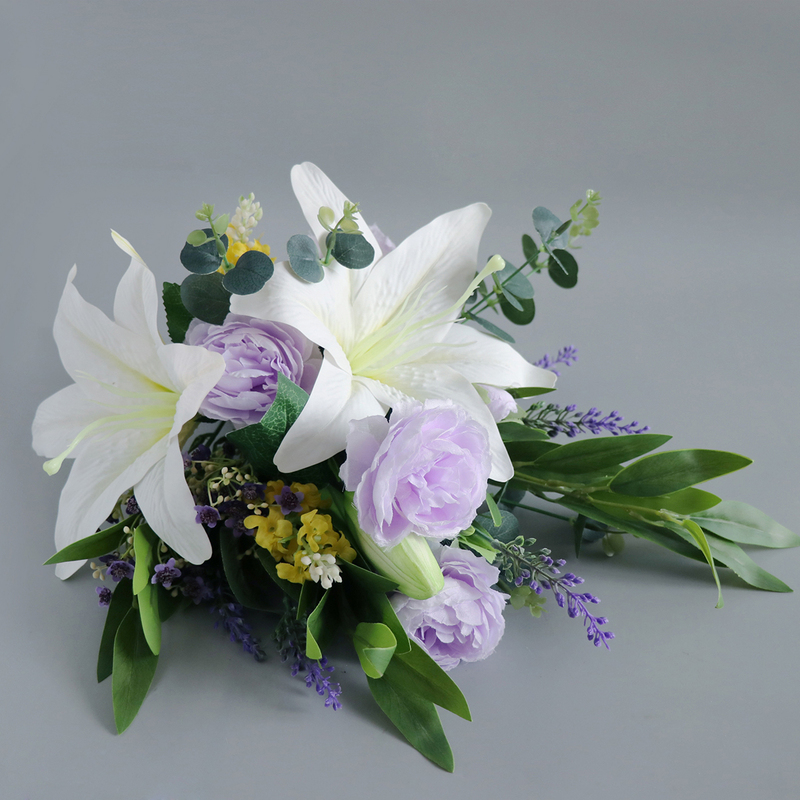 Elegant/Fascinating/Blooming Free-Form Silk Flower Bridal Bouquets - Bridal Bouquets