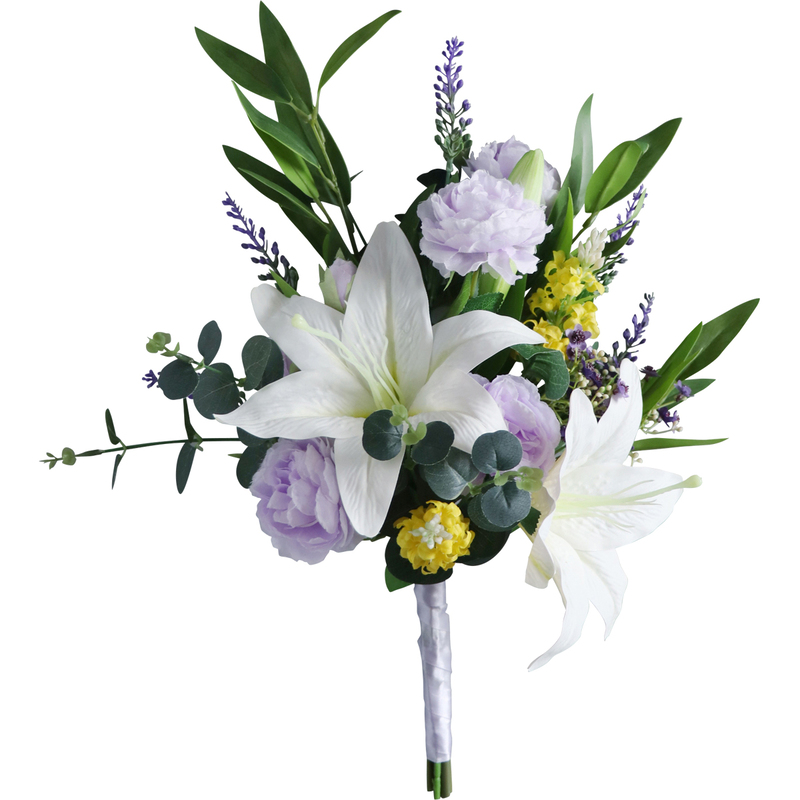 Elegant/Fascinating/Blooming Free-Form Silk Flower Bridal Bouquets - Bridal Bouquets