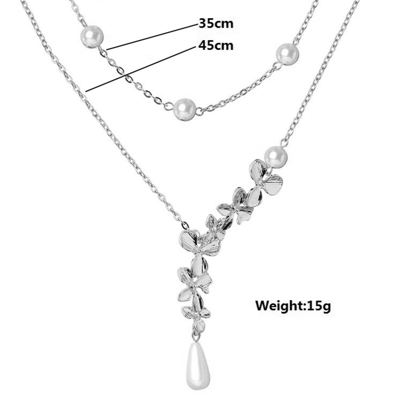 Ladies' Elegant/Beautiful/Classic Alloy With Irregular Rhinestone Necklaces