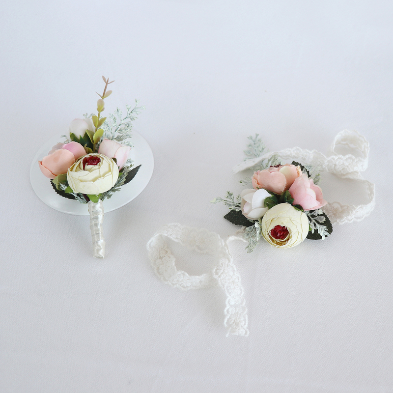 Silk Flower Wedding Bouquet sets -