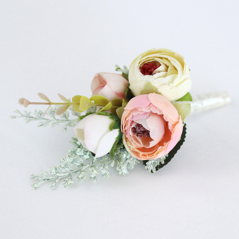 Silk Flower Wedding Bouquet sets -