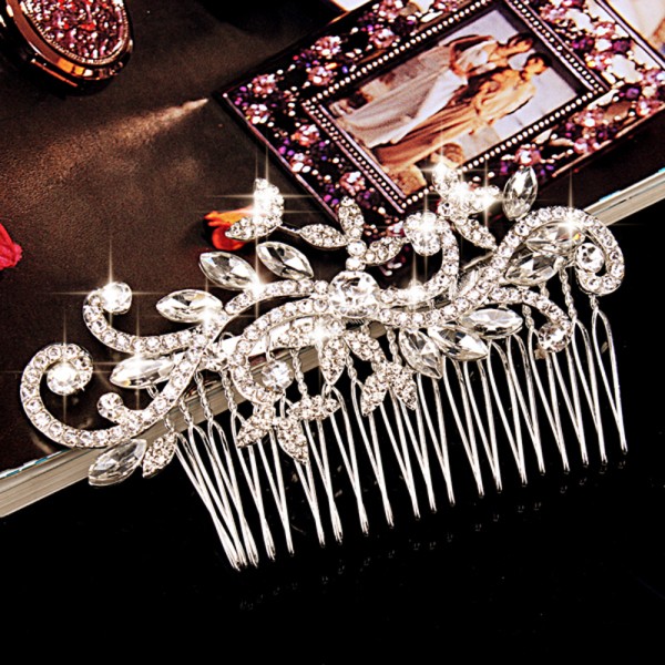 Combs & Barrettes/Headpiece Beautiful With Rhinestone